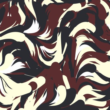 Soyut efekt sıvısı ile karıştırılmış boya arka planı, üretken hesaplama sanatı illüstrasyonu