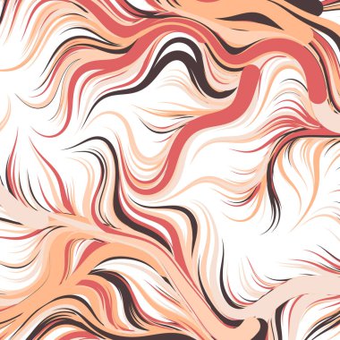 Soyut efekt sıvısı ile karıştırılmış boya arka planı, üretken hesaplama sanatı illüstrasyonu