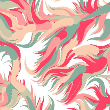 Soyut efekt sıvısı ile karıştırılmış boya arka planı, üretken hesaplama sanatı illüstrasyonu