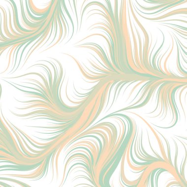 Soyut efekt sıvısı ile karıştırılmış boya arka planı, üretken hesaplama sanatı illüstrasyonu