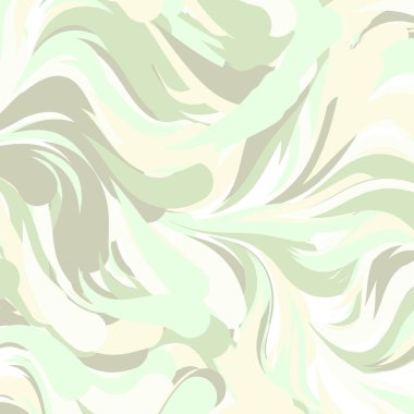 Soyut efekt sıvısı ile karıştırılmış boya arka planı, üretken hesaplama sanatı illüstrasyonu