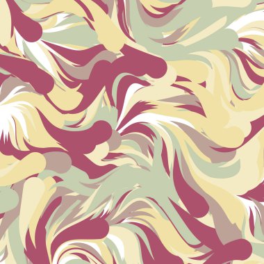 Soyut efekt sıvısı ile karıştırılmış boya arka planı, üretken hesaplama sanatı illüstrasyonu