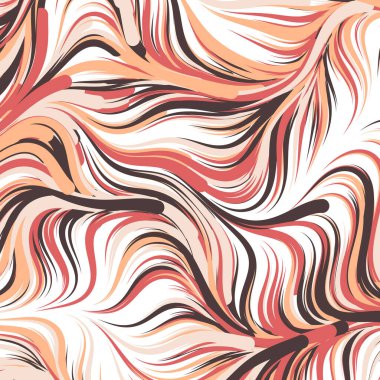 Soyut efekt sıvısı ile karıştırılmış boya arka planı, üretken hesaplama sanatı illüstrasyonu