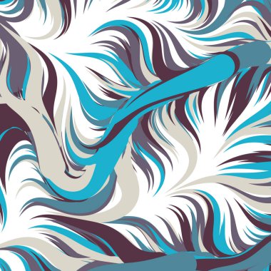 Soyut efekt sıvısı ile karıştırılmış boya arka planı, üretken hesaplama sanatı illüstrasyonu