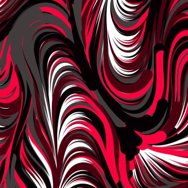 Soyut efekt sıvısı ile karıştırılmış boya arka planı, üretken hesaplama sanatı illüstrasyonu