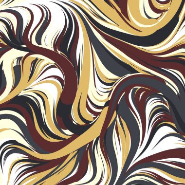 Soyut efekt sıvısı ile karıştırılmış boya arka planı, üretken hesaplama sanatı illüstrasyonu