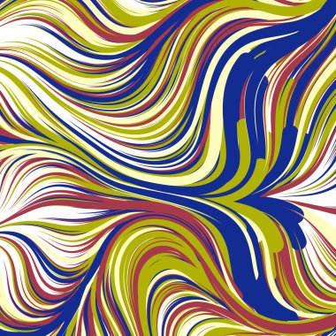 Soyut efekt sıvısı ile karıştırılmış boya arka planı, üretken hesaplama sanatı illüstrasyonu