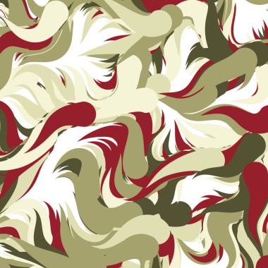 Soyut efekt sıvısı ile karıştırılmış boya arka planı, üretken hesaplama sanatı illüstrasyonu