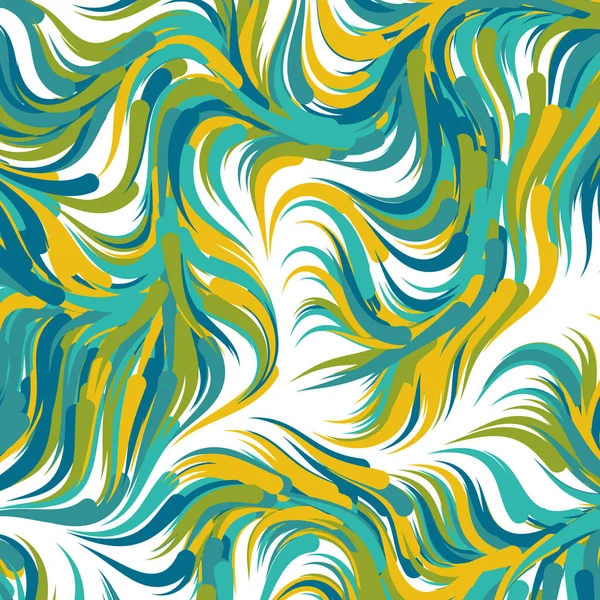 Soyut efekt sıvısı ile karıştırılmış boya arka planı, üretken hesaplama sanatı illüstrasyonu