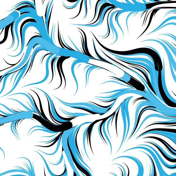 Líquido Efecto Abstracto Con Mezcla Fondo Pintura Ilustración Arte Computacional — Vector de stock