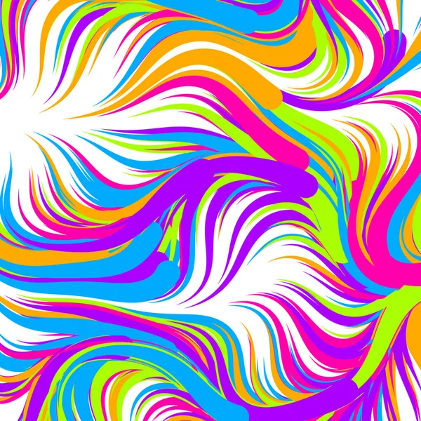 Líquido Efecto Abstracto Con Mezcla Fondo Pintura Ilustración Arte Computacional — Vector de stock