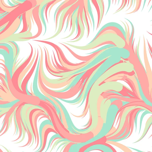 Líquido Efecto Abstracto Con Mezcla Fondo Pintura Ilustración Arte Computacional — Vector de stock