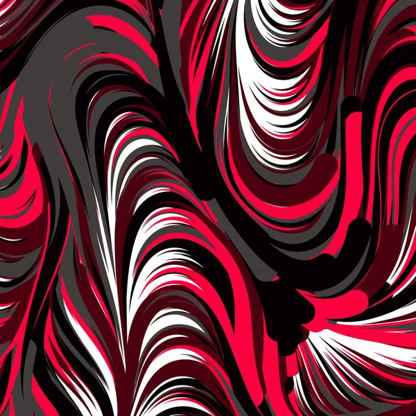 Soyut efekt sıvısı ile karıştırılmış boya arka planı, üretken hesaplama sanatı illüstrasyonu