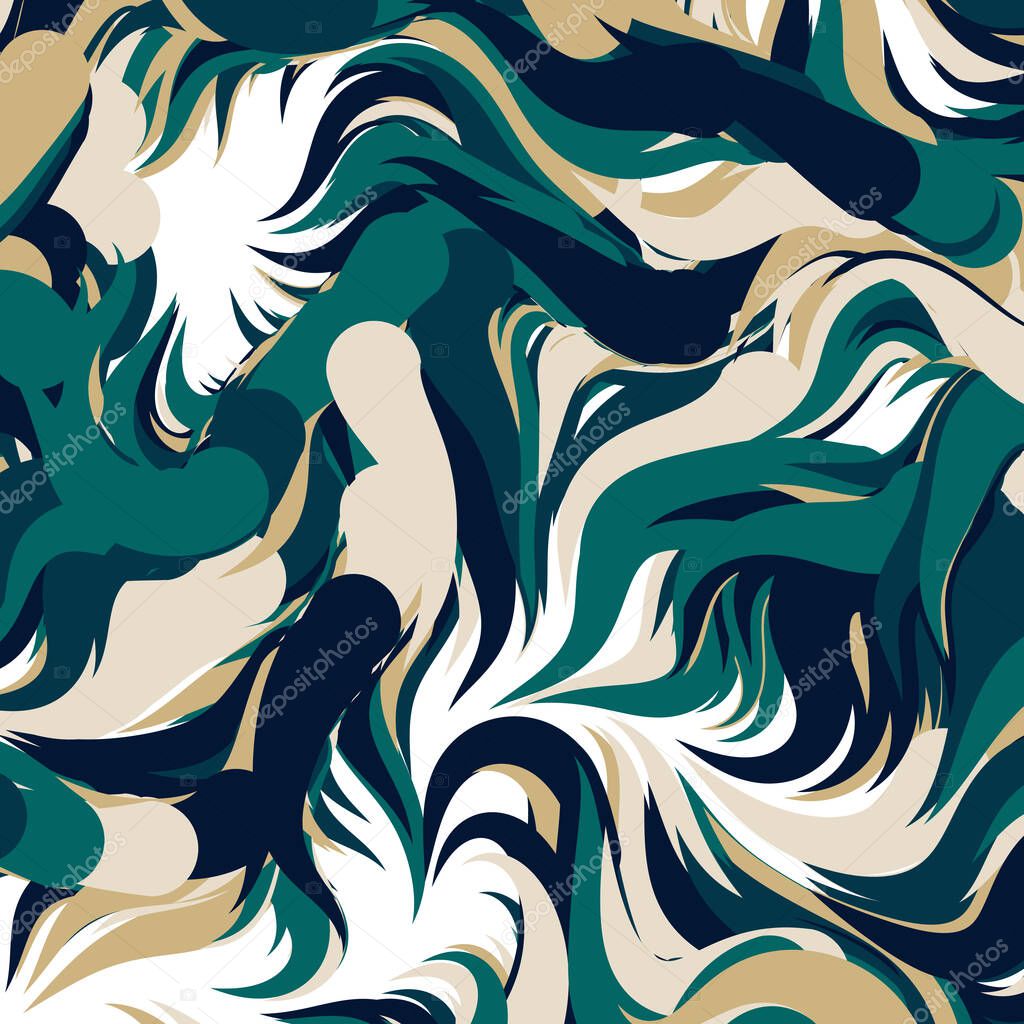 Abstract Perlin Noise Geometric Pattern 