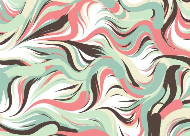 Soyut Perlin Gürültüsü Geometrik Düzen üretken hesaplama sanatı çizimi