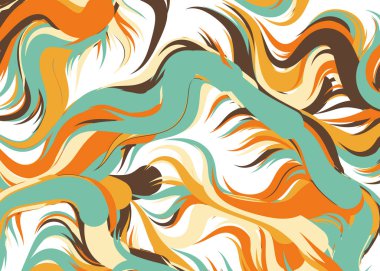 Soyut Perlin Gürültüsü Geometrik Düzen üretken hesaplama sanatı çizimi