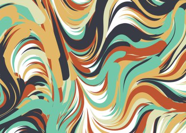 Soyut Perlin Gürültüsü Geometrik Düzen üretken hesaplama sanatı çizimi