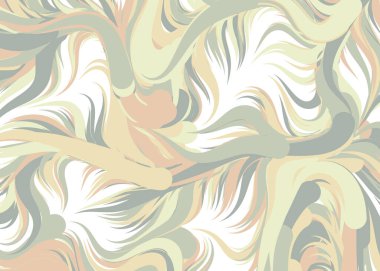 Dalgalı soyut duvar kağıdı, vektör illüstrasyonu