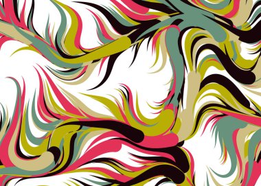 Soyut Perlin Gürültüsü Geometrik Düzen üretken hesaplama sanatı çizimi