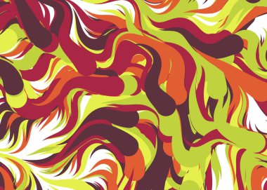 Soyut Perlin Gürültüsü Geometrik Düzen üretken hesaplama sanatı çizimi