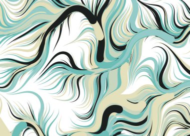 Soyut Perlin Gürültüsü Geometrik Düzen üretken hesaplama sanatı çizimi