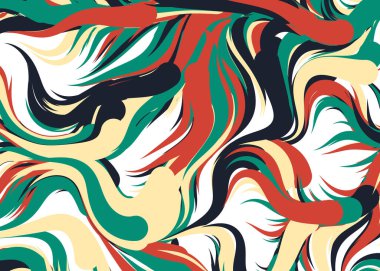 Soyut Perlin Gürültüsü Geometrik Düzen üretken hesaplama sanatı çizimi