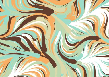 Soyut Perlin Gürültüsü Geometrik Düzen üretken hesaplama sanatı çizimi