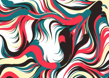 Soyut Perlin Gürültüsü Geometrik Düzen üretken hesaplama sanatı çizimi