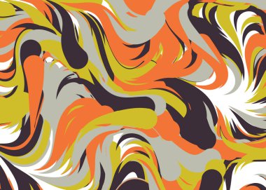 Soyut Perlin Gürültüsü Geometrik Düzen üretken hesaplama sanatı çizimi