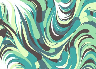 Soyut Perlin Gürültüsü Geometrik Düzen üretken hesaplama sanatı çizimi