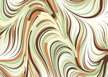 Dalgalı soyut duvar kağıdı, vektör illüstrasyonu