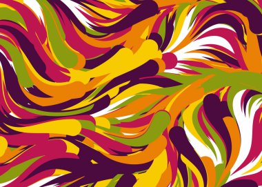 Soyut Perlin Gürültüsü Geometrik Düzen üretken hesaplama sanatı çizimi