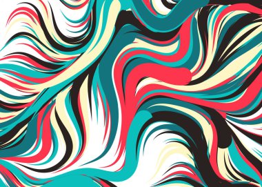 Soyut Perlin Gürültüsü Geometrik Düzen üretken hesaplama sanatı çizimi