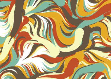 Soyut Perlin Gürültüsü Geometrik Düzen üretken hesaplama sanatı çizimi