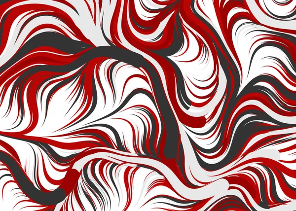 Dalgalı soyut duvar kağıdı, vektör illüstrasyonu