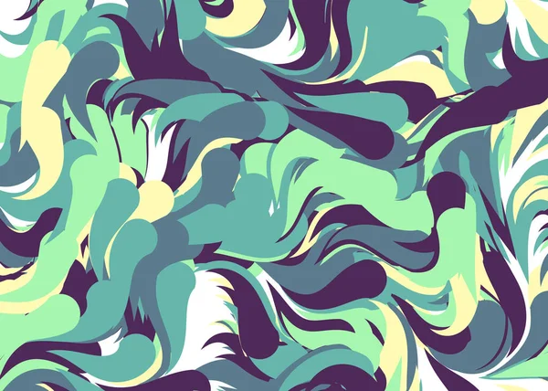 Perlin Noise Geometric Pattern Generative Computative Art Illustration — 스톡 벡터