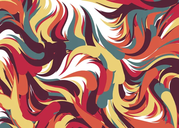 Abstract Wallpaper Waves Vector Illustration — Stockvektor