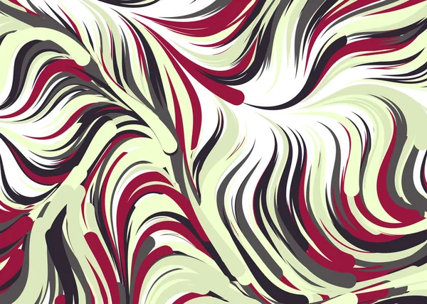 Dalgalı soyut duvar kağıdı, vektör illüstrasyonu