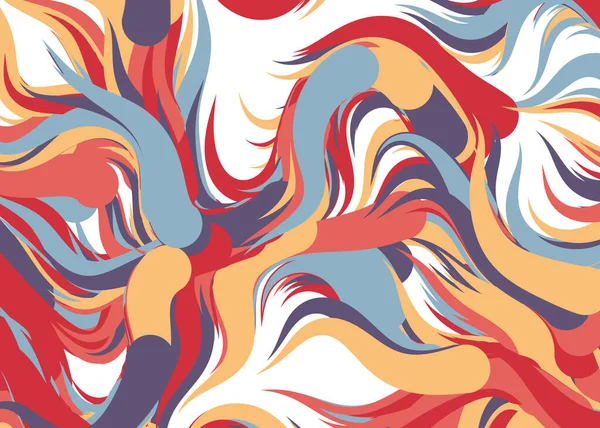 Abstract Wallpaper Waves Vector Illustration — Vetor de Stock