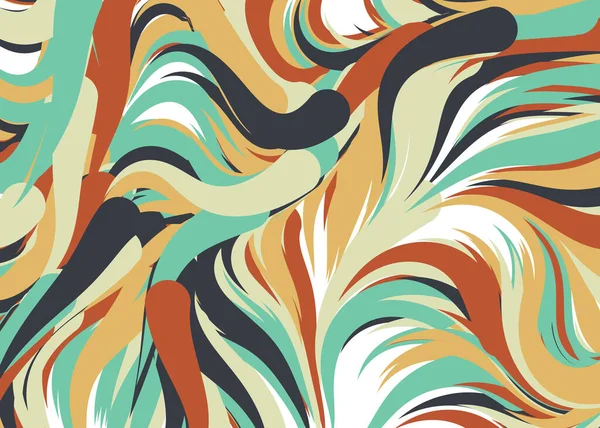 Abstract Wallpaper Waves Vector Illustration — Stockvektor