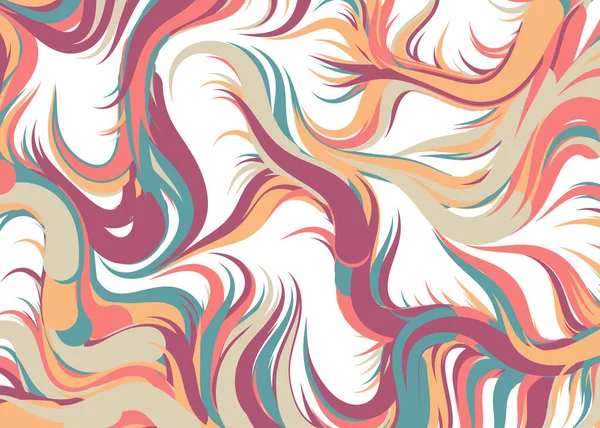 Abstract Perlin Noise Geometric Pattern Generative Computational Art Illustration — Vetor de Stock