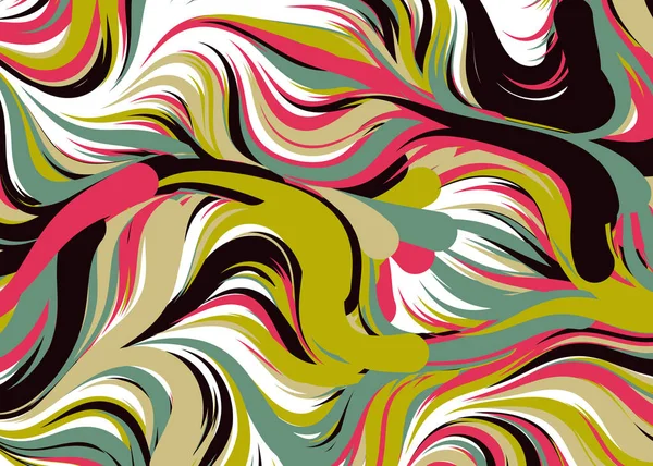 Abstract Wallpaper Waves Vector Illustration — Vettoriale Stock