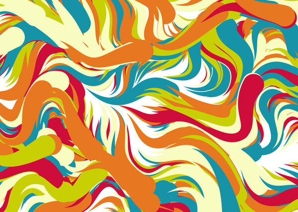 Abstract Perlin Noise Geometric Pattern generative computational art illustration