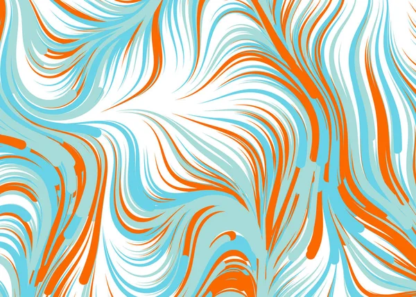 Abstract Perlin Noise Geometric Pattern Generative Computational Art Illustration — Vetor de Stock