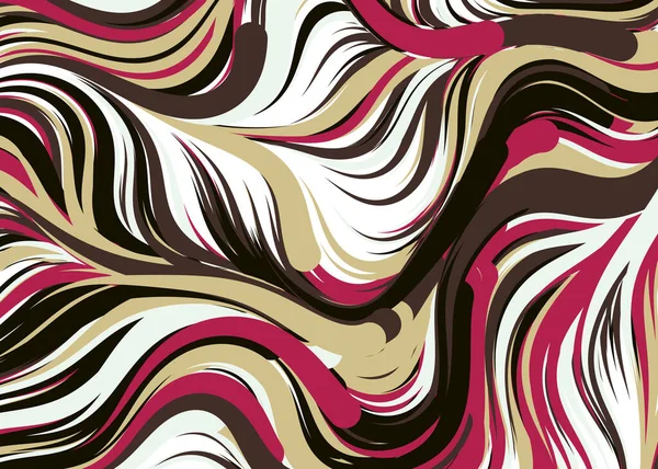 Abstract Wallpaper Waves Vector Illustration — Vettoriale Stock