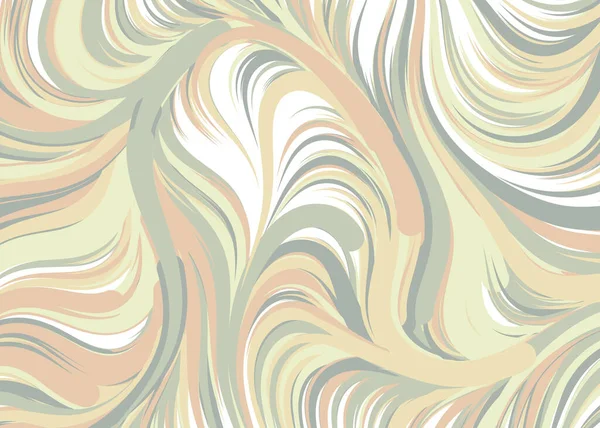 Papier Peint Abstrait Avec Des Vagues Illustration Vectorielle — Image vectorielle