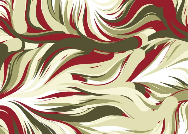 Dalgalı soyut duvar kağıdı, vektör illüstrasyonu