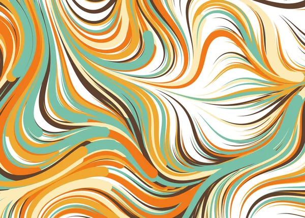 Abstract Wallpaper Waves Vector Illustration — Vettoriale Stock