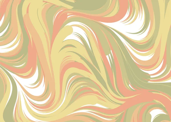Papier Peint Abstrait Avec Des Vagues Illustration Vectorielle — Image vectorielle