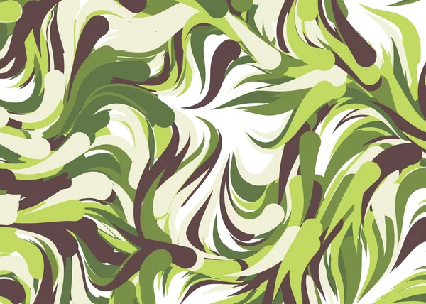 Dalgalı soyut duvar kağıdı, vektör illüstrasyonu